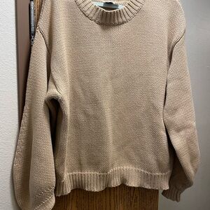 Princess Polly Tan Cowl Neck Sweater